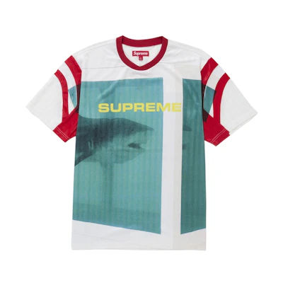 Supreme Damien Hirst Soccer Jersey White