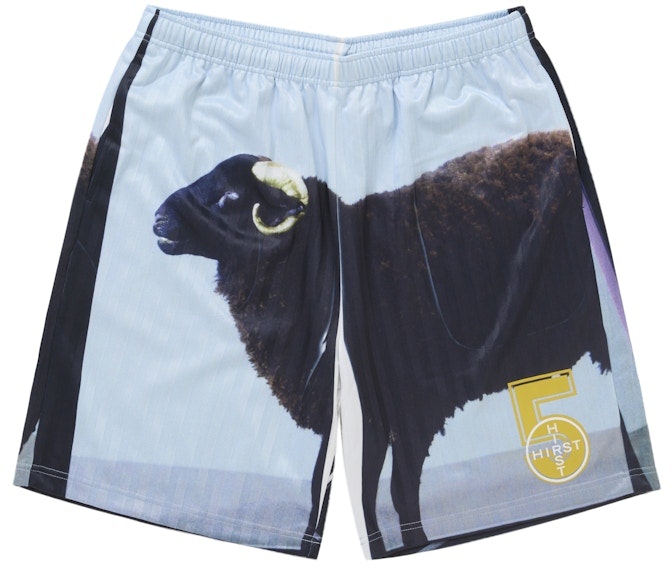 supreme-damien-hirst-soccer-short-black