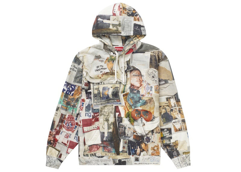 Supreme Dash's Wall Hooded Sweatshirt Dashs Wall