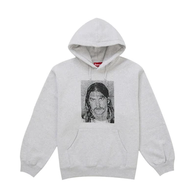Supreme Dash Snow Hooded Sweatshirt Ash Grey