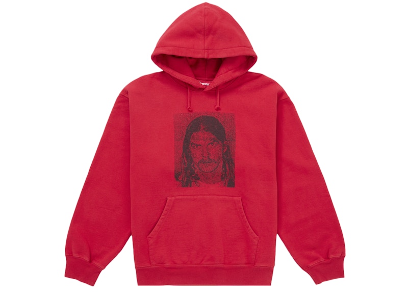 Buy Supreme Dash Snow Hooded Sweatshirt Red