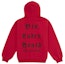 Order Supreme Dash Snow Hooded Sweatshirt Red