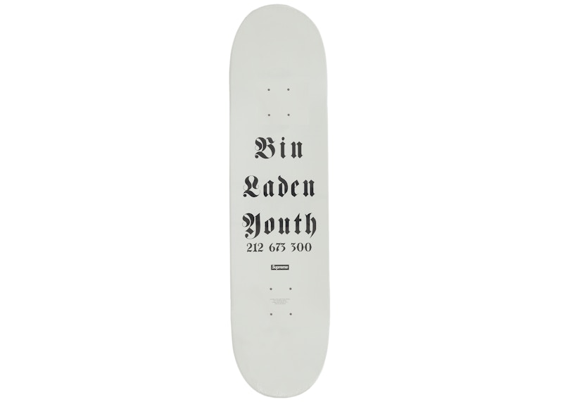 Order Supreme Dash Snow Skateboard Deck White
