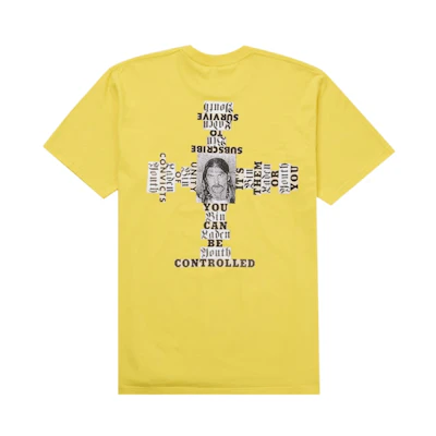 Supreme Dash Snow Tee (FW25) Yellow