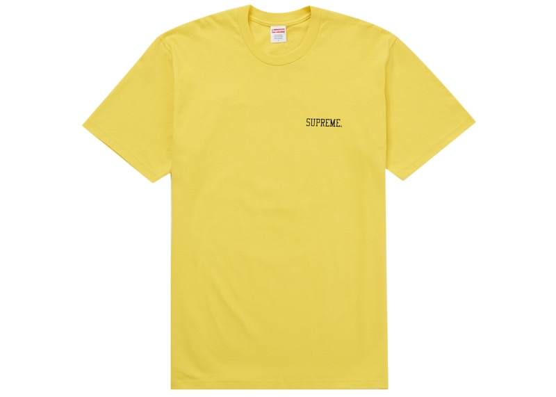 Supreme Dash Snow Tee (FW25) Yellow 圖 2