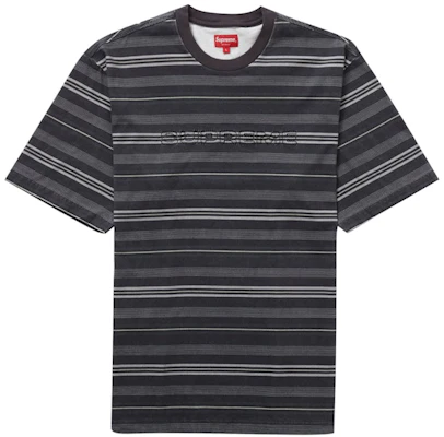 Supreme Dash Stripe S/S Top Black Buy Supreme Dash Stripe S/S Top Black