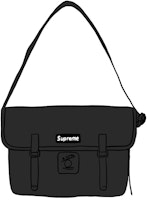 Supreme De Martini Messenger Bag Black Supreme De Martini Messenger Bag Black