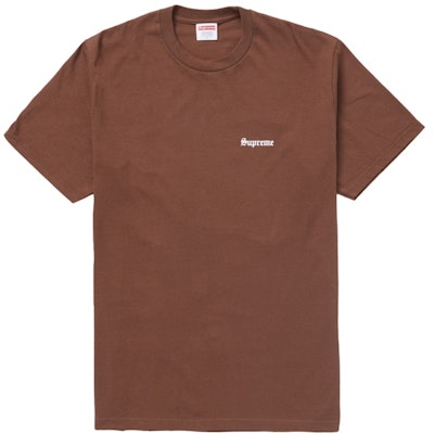 Supreme Death Dealer Tee Brown Order Supreme Death Dealer Tee Brown