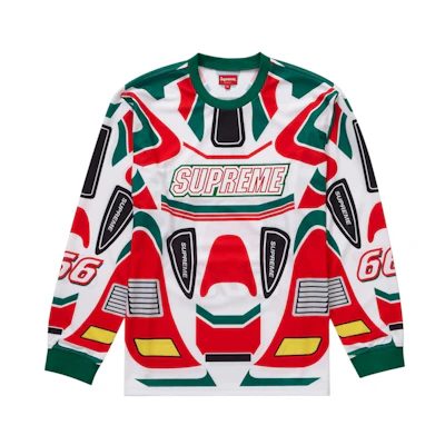 Supreme Decals Moto Jersey White