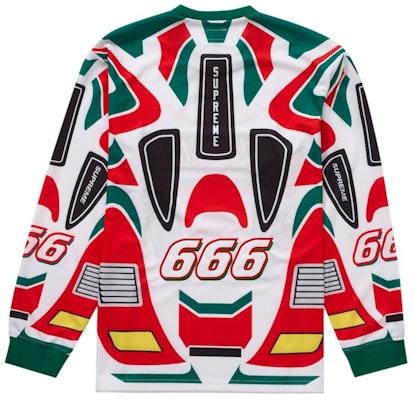 Supreme Decals Moto Jersey White Order Supreme Decals Moto Jersey White
