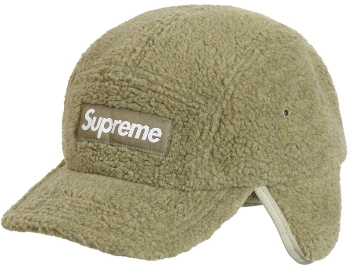 supreme-deep-pile-earflap-camp-cap-olive