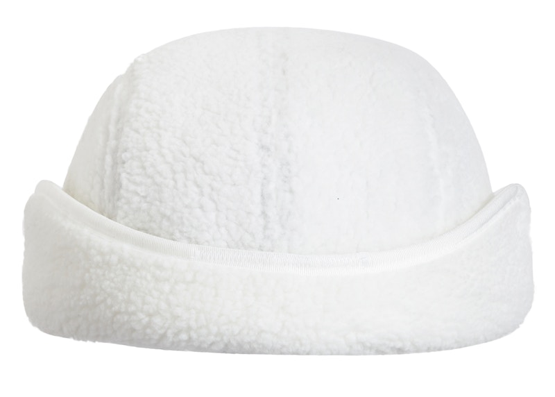 Supreme Deep Pile Earflap Camp Cap White 圖 3