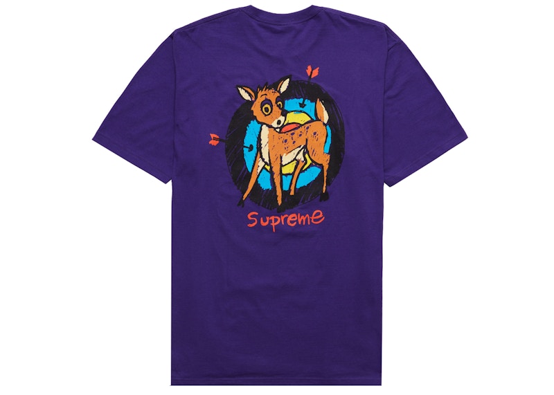 Supreme Deer Tee Purple