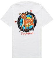Supreme Deer Tee White