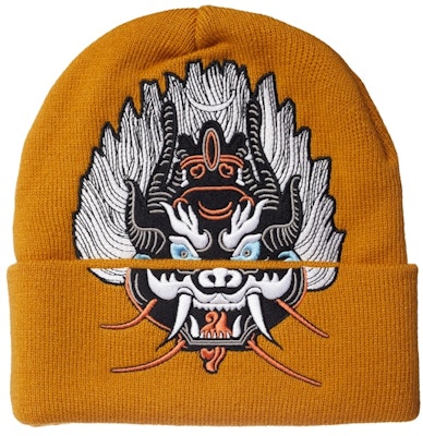 Supreme Demon Beanie Mustard Buy Supreme Demon Beanie Mustard