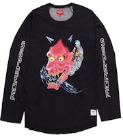 Supreme Demon Raglan L/S Top Black Supreme Demon Raglan L/S Top Black