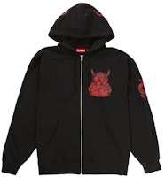 Supreme Demon Zip Up Hooded Sweatshirt Black Supreme Demon Zip Up Hooded Sweatshirt Black