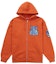 Buy Supreme Demon Zip Up Hooded Sweatshirt Burnt Orange