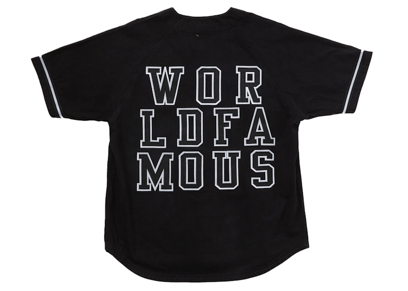 Order Supreme Jersey de Béisbol Denim FW22 'Negro'