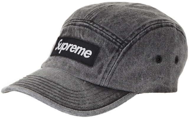 Supreme Denim Camp Cap 'Washed Black' Buy Supreme Denim Camp Cap 'Washed Black'