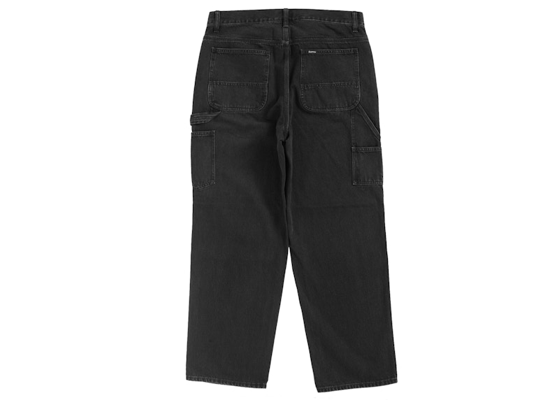 Supreme Denim Painter Pant Black 圖 2
