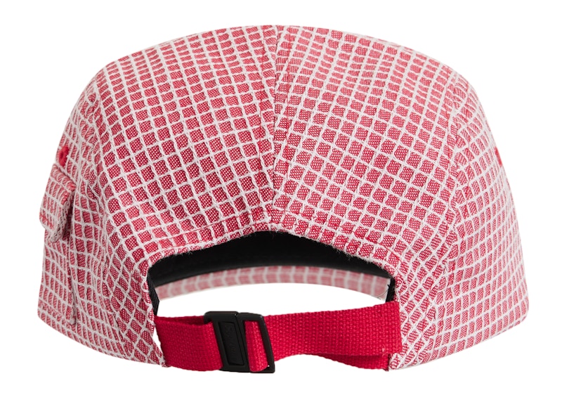 Supreme Denim Ripstop Camp Cap Red 圖 2