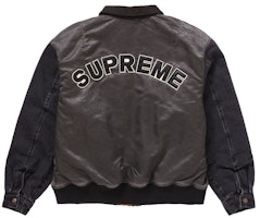 Supreme Denim Sleeve MA-1 Black Supreme Denim Sleeve MA-1 Black