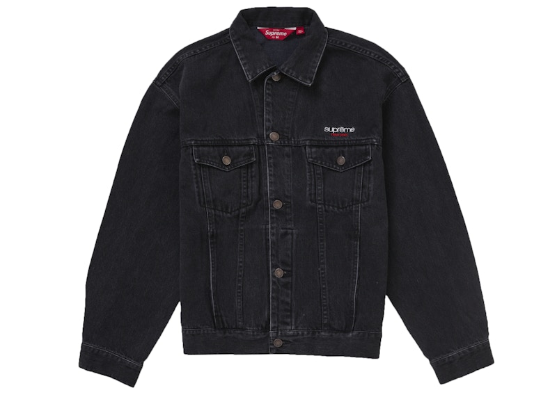 Supreme Denim Trucker Jacket (SS25) Black
