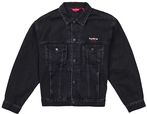 Supreme Denim Trucker Jacket (SS26) Black Buy Supreme Denim Trucker Jacket (SS26) Black