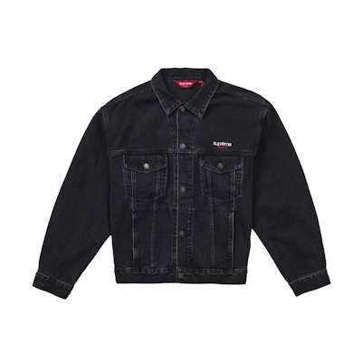Supreme Denim Trucker Jacket (SS26) Black