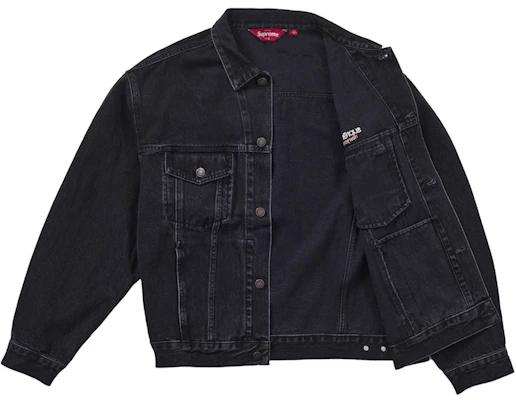 Supreme Denim Trucker Jacket (SS26) Black Order Supreme Denim Trucker Jacket (SS26) Black