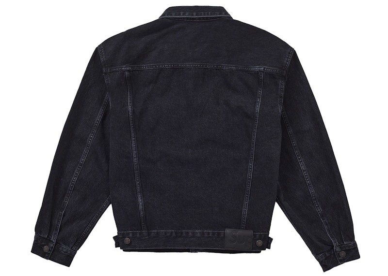 Supreme Denim Trucker Jacket (SS26) Black 圖 3