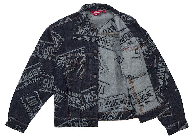 Order Supreme 牛仔卡車外套 (SS26) 車牌設計