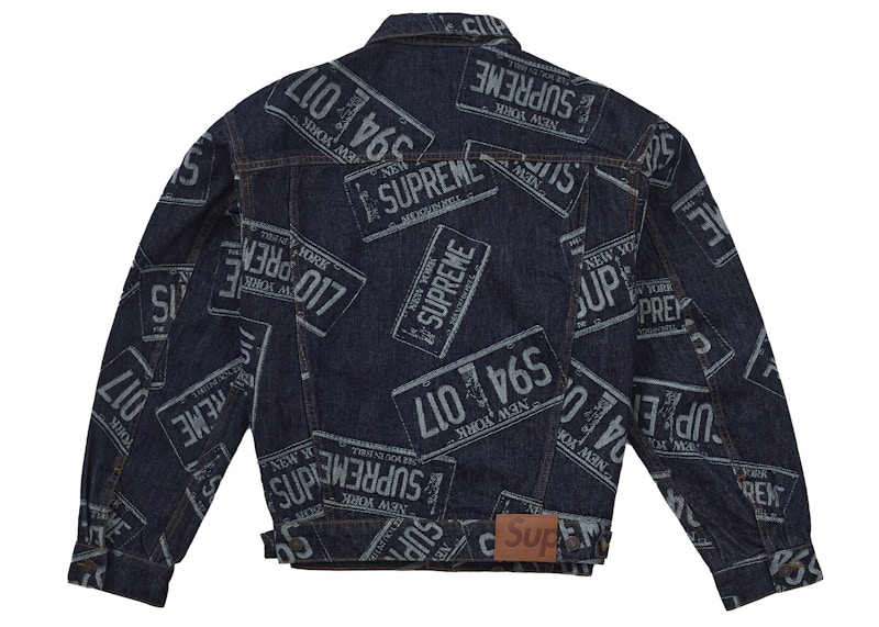 Lookbook Supreme 牛仔卡車外套 (SS26) 車牌設計