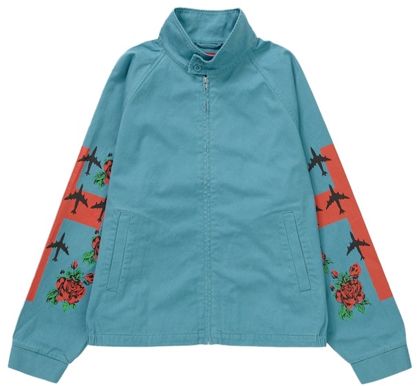 supreme-destruction-of-purity-harrington-jacket-teal