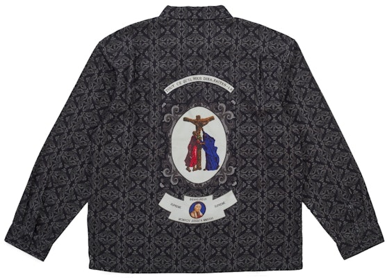 Supreme Devotion Flannel Zip Up Shirt Black Order Supreme Devotion Flannel Zip Up Shirt Black