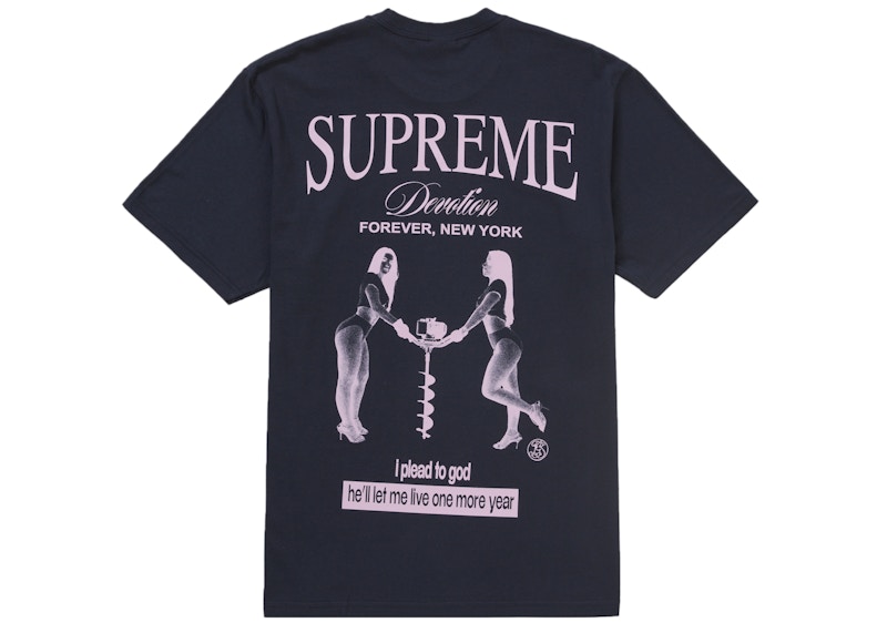 Supreme Devotion Tee Navy