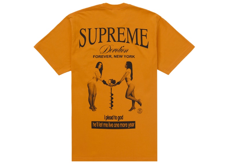 Supreme Devotion Tee Orange