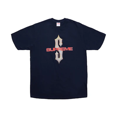 Supreme Diamonds Tee Navy