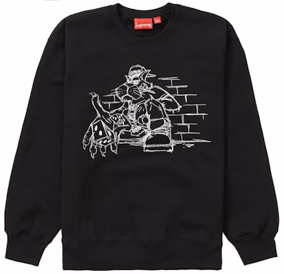 Supreme Dice Crewneck Hitam Buy Supreme Dice Crewneck Hitam