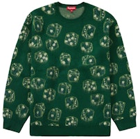 Supreme Dice Sweater Green Supreme Dice Sweater Green