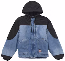 Supreme Dickies Cordura Hooded Work Jacket Blue Denim Supreme Dickies Cordura Hooded Work Jacket Blue Denim