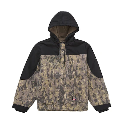 Supreme Dickies Cordura Hooded Work Jacket Digital Camo