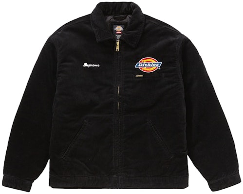 Jaket Kerja Korduroi Supreme Dickies Hitam Buy Jaket Kerja Korduroi Supreme Dickies Hitam
