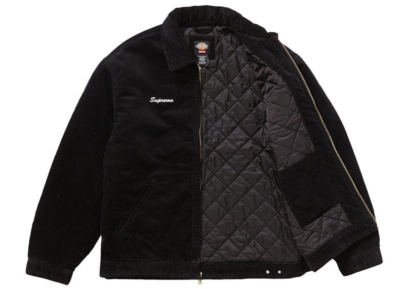 Order Supreme x Dickies コーデュロイジャケット (黒)
