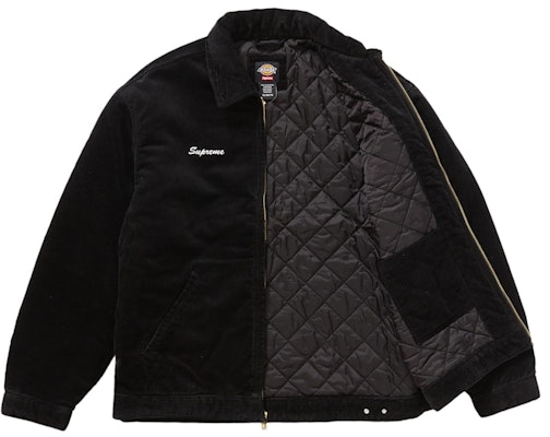 Jaket Kerja Korduroi Supreme Dickies Hitam Order Jaket Kerja Korduroi Supreme Dickies Hitam