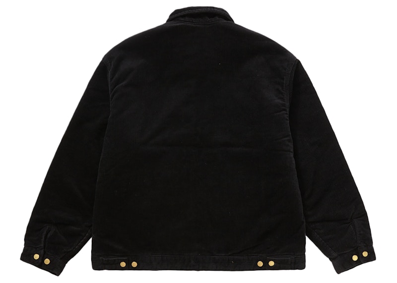 Lookbook Supreme x Dickies コーデュロイジャケット (黒)
