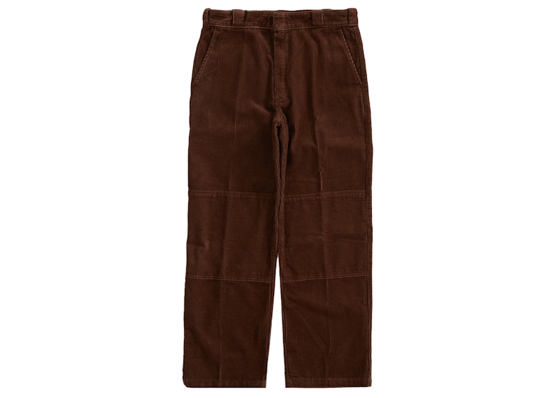 Supreme Dickies Double Knee Corduroy Work Pant Brown 圖 2