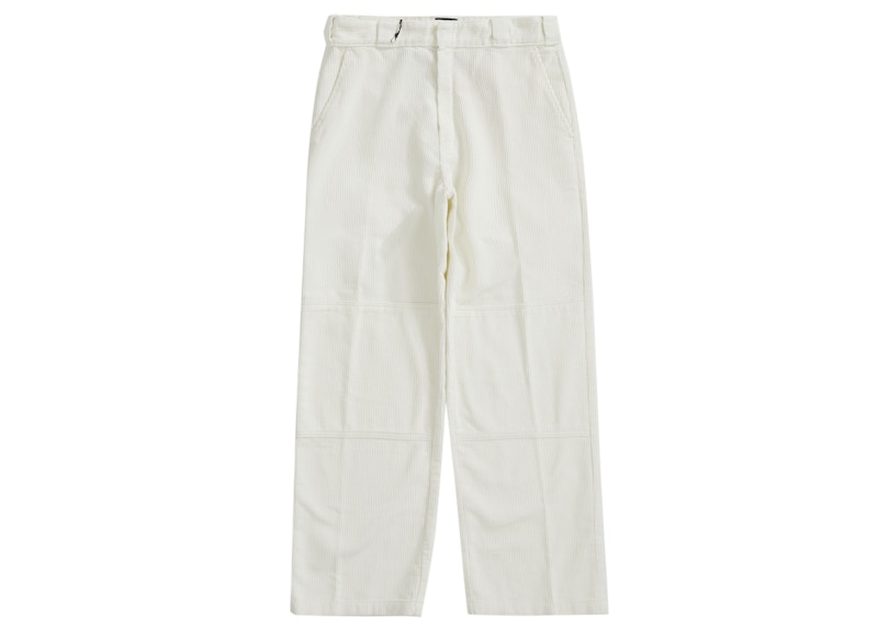 Supreme Dickies Double Knee Corduroy Work Pant White 圖 2