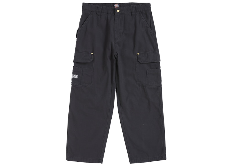 Supreme Dickies Flannel Lined Cargo Pant Black